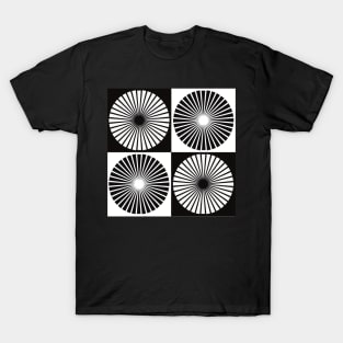 Optical illusion pattern T-Shirt